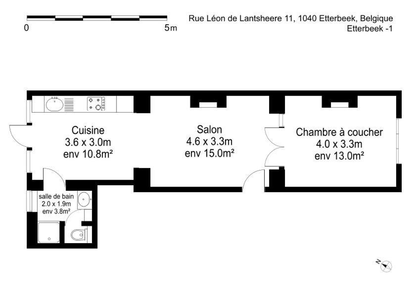 Apartment In Brussels, Lantsheere By Homenhancement Sa Exterior foto